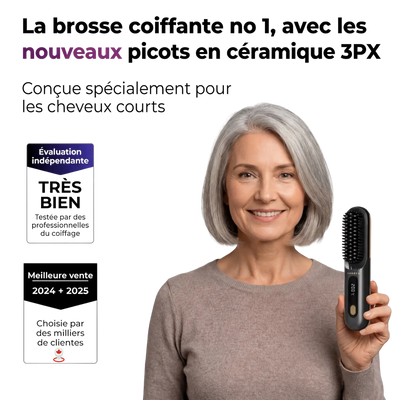 Cepillo Inteligente para Cabello Corto